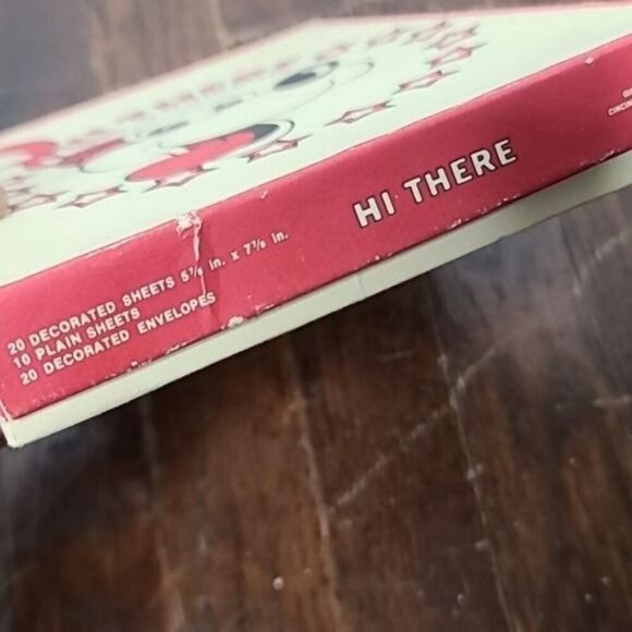 Vintage 70s 80s Gibson Division Stationery Box Set Dog - Picture 7 of 9